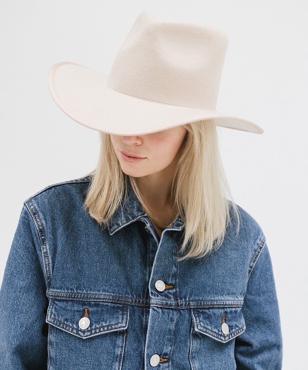 GIGI PIP June Rancher Cowboy Hat — comparison shot