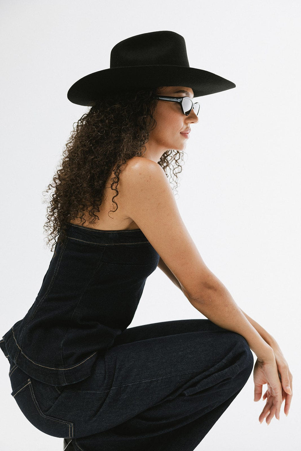 GIGI PIP Lane Cowboy Hat — back view
