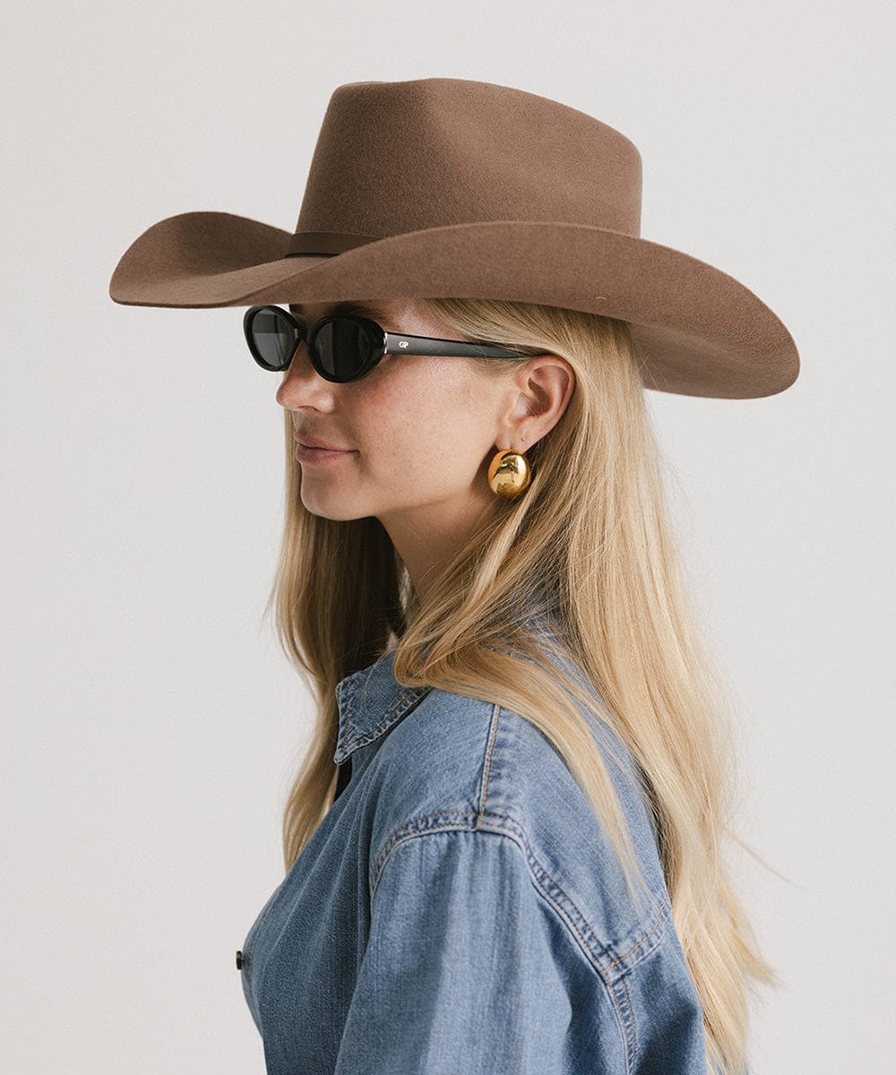 GIGI PIP Shane Cowboy Hat — side view