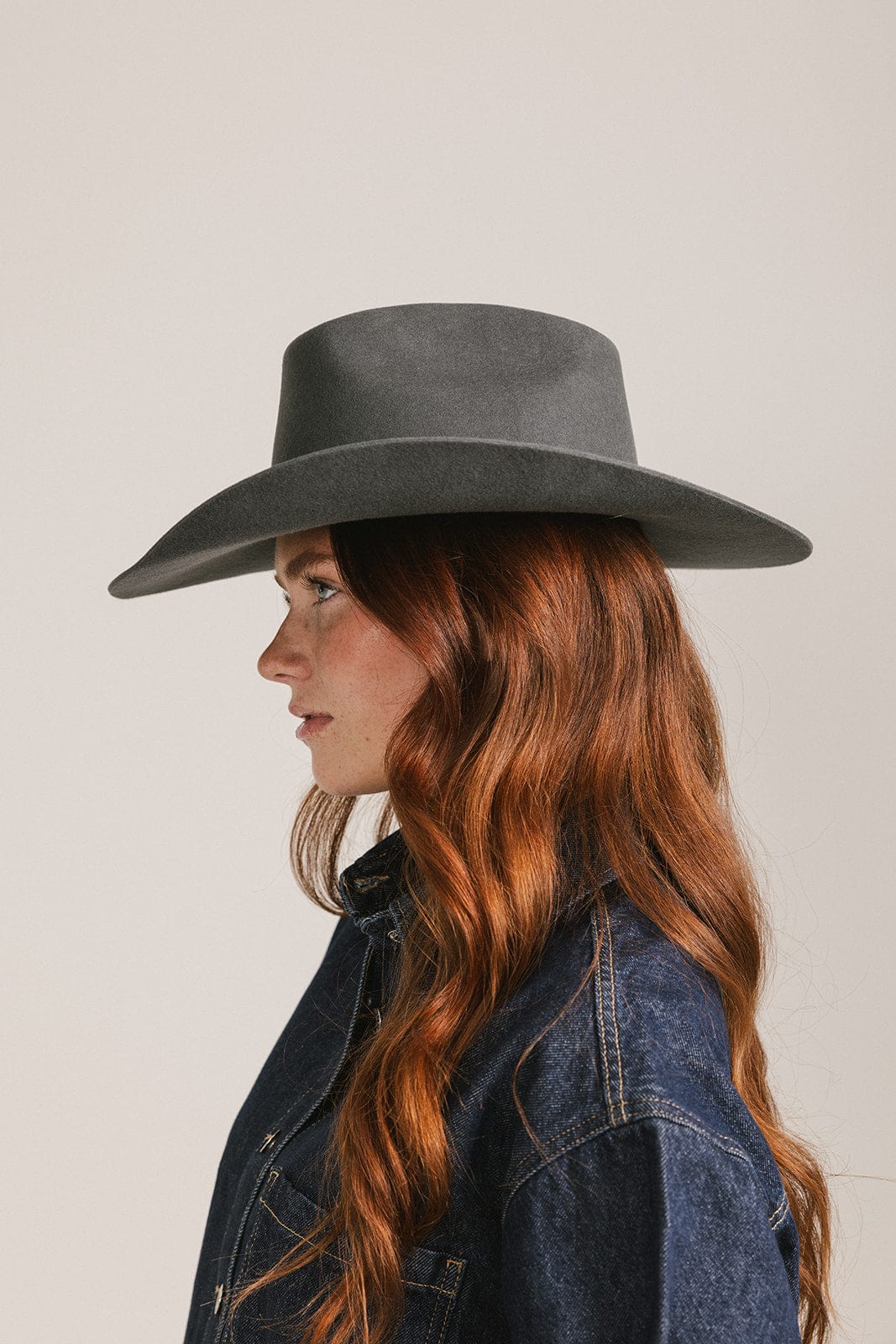 GIGI PIP Shane Cowboy Hat — fabric or material detail