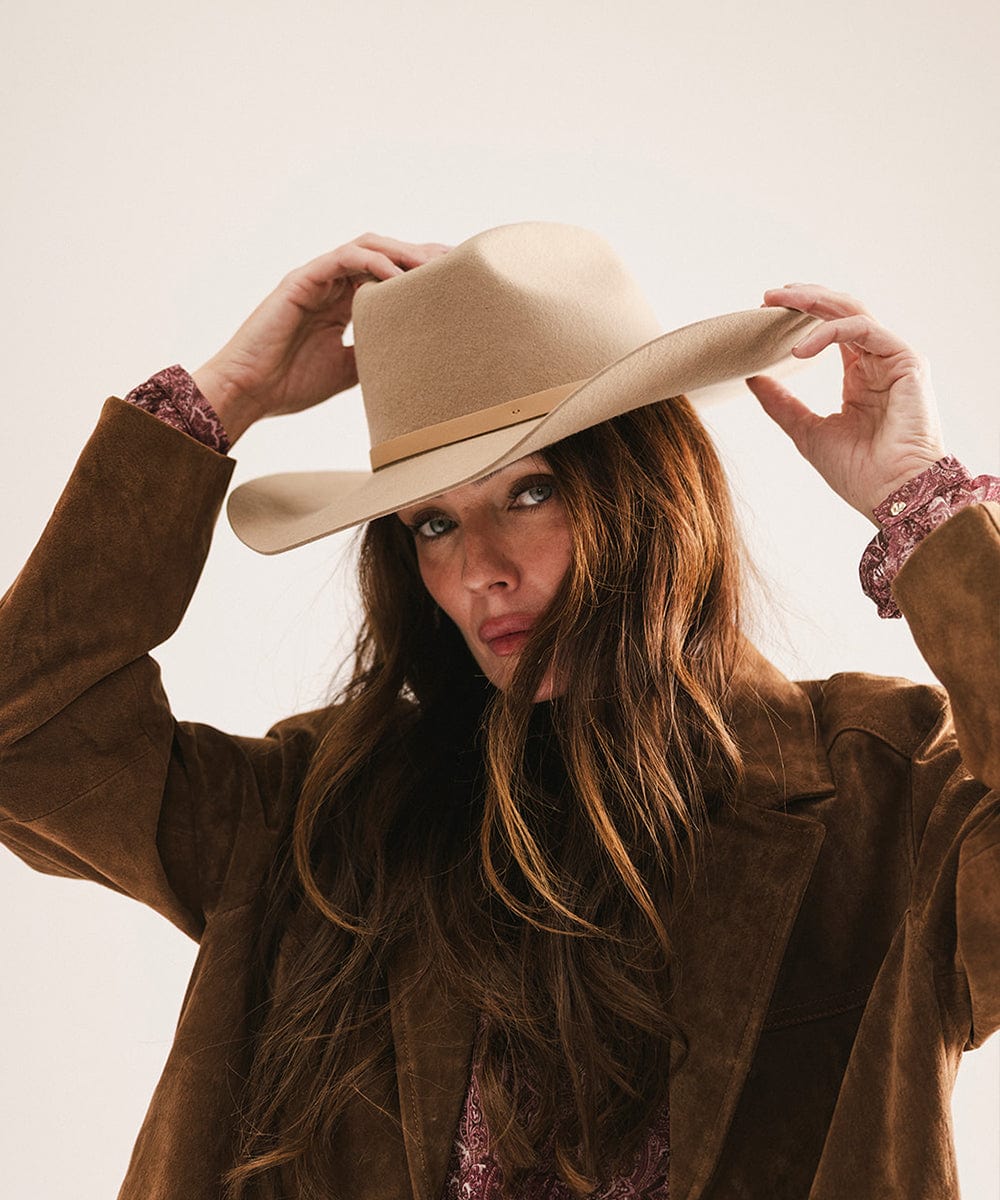 GIGI PIP Shane Cowboy Hat — fabric or material detail