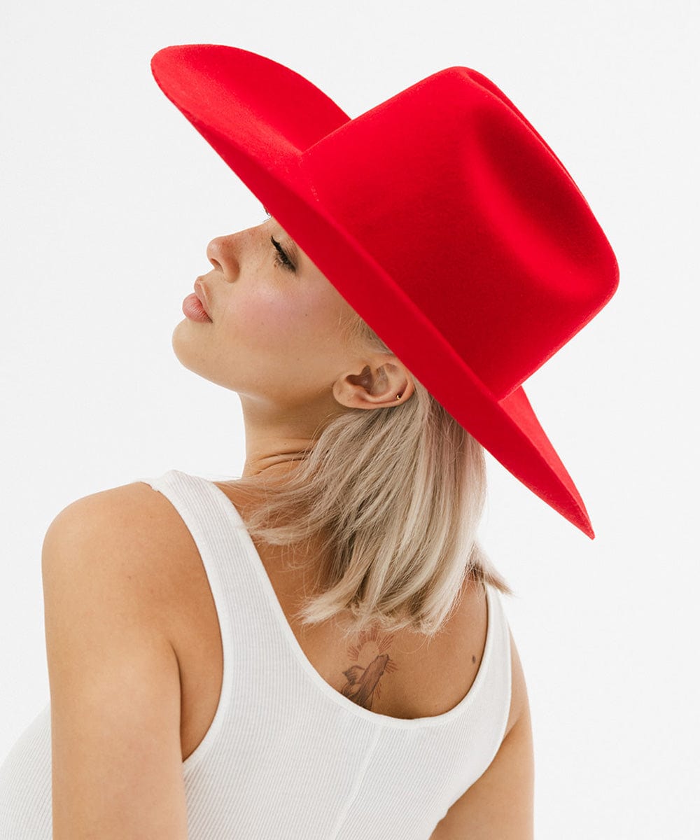 GIGI PIP Teddy Cattleman Cowboy Hat — color detail