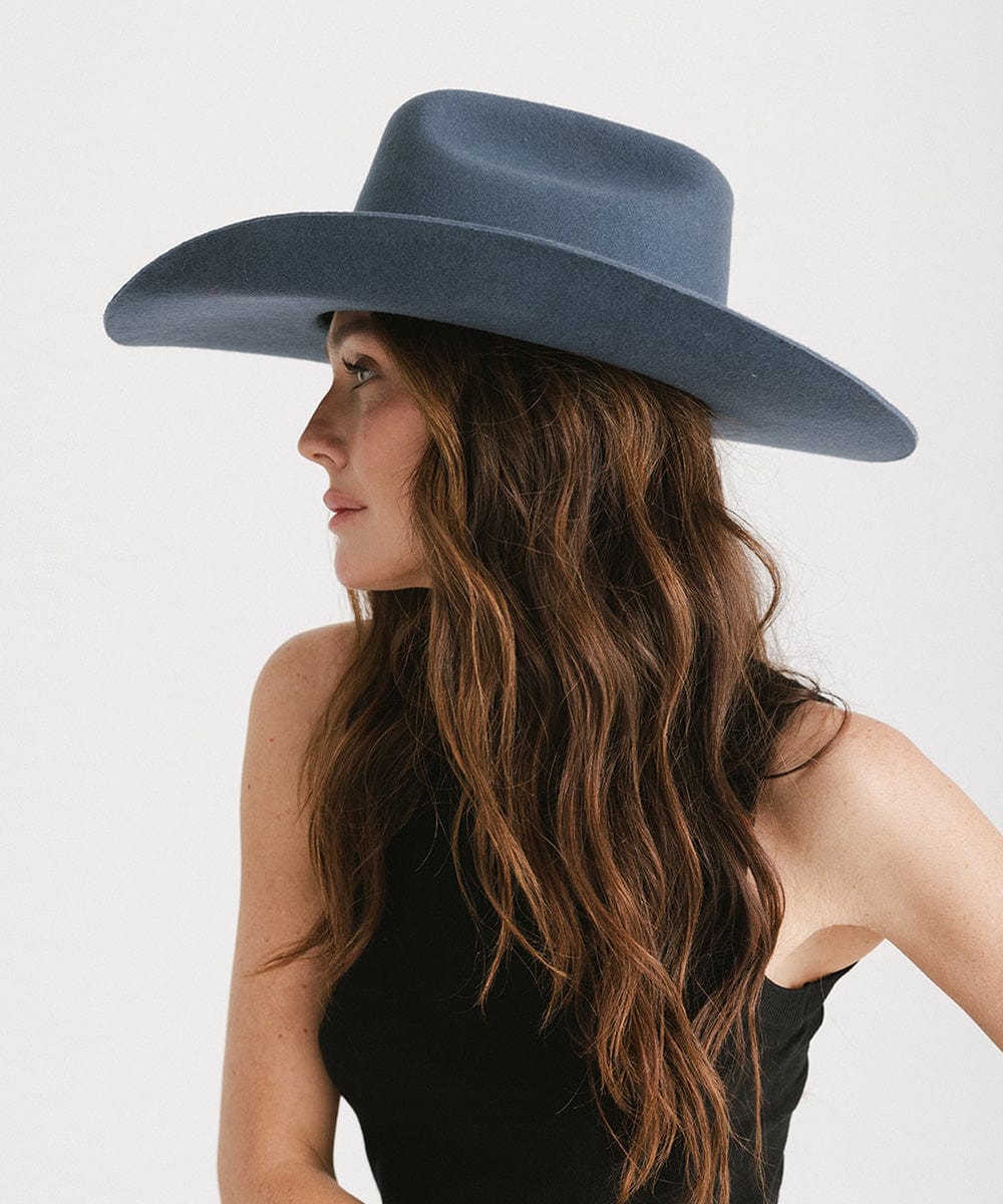 GIGI PIP Teddy Cattleman Cowboy Hat — lifestyle context