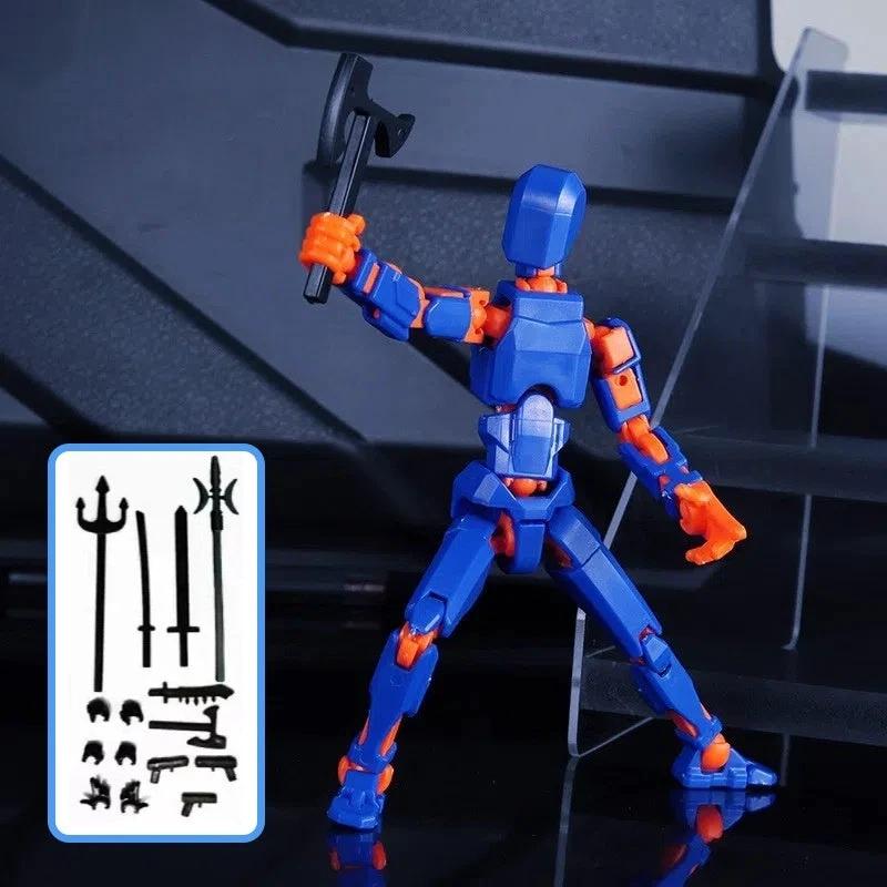Multi-Jointed Shapeshift Robot - 3D Printed Action Model Toy