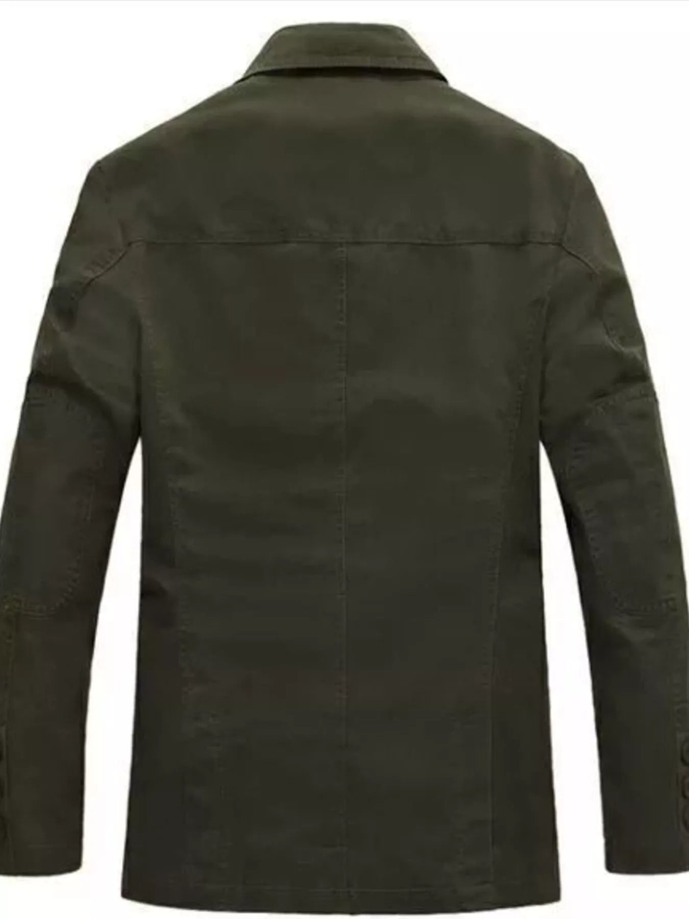 Men's Plus Size Casual Button Up Blazer