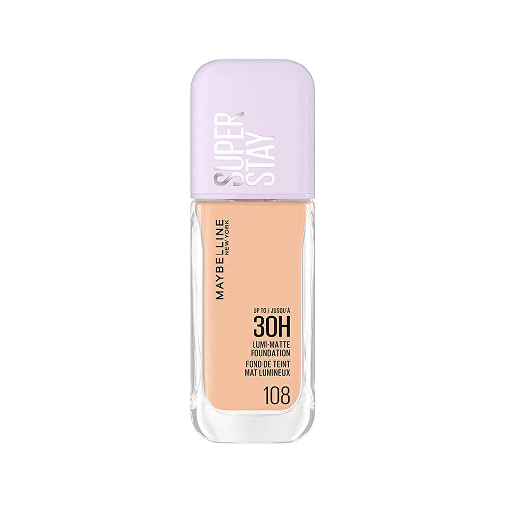 Maybelline Super Stay Lumi Matte Foundation: 30H Lightweight Satin Matte Coverage, Natural Finish - Maybelline foundation