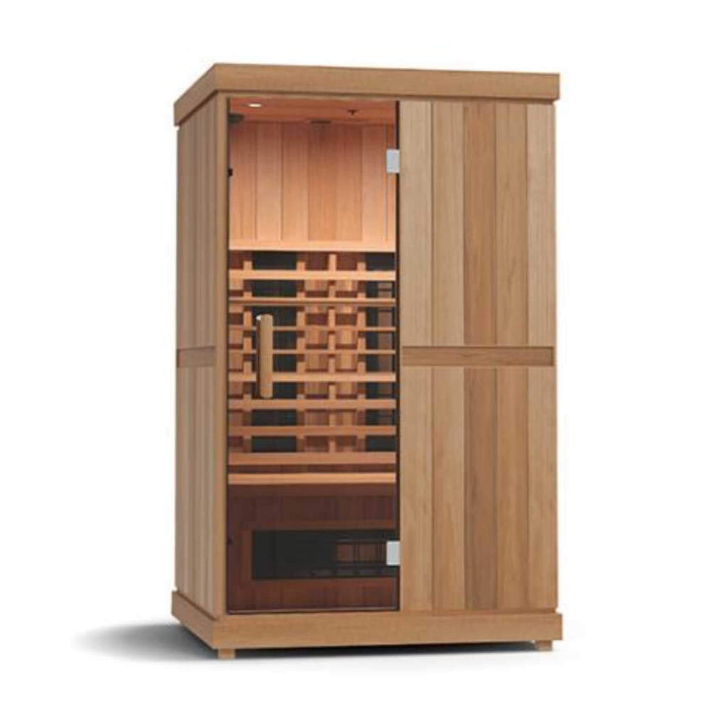 Finnmark FD-2 Full-Spectrum 2-Person Home Infrared Sauna With Built-In LCD Touchscreen Controller [FD-KN002] (SAK94731) – SAK