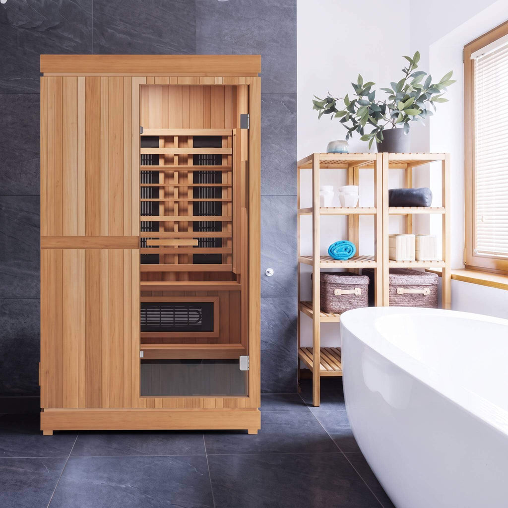 Finnmark FD-4 Trinity 2-Person Home Infrared & Steam Sauna Combo [FD-KN004] (SAK41865) – SAKSBY WHOLESALE, view 3