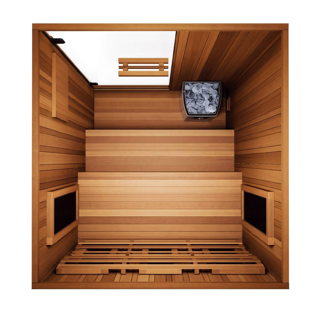 Finnmark FD-4 Trinity 2-Person Home Infrared & Steam Sauna Combo [FD-KN004] (SAK41865) – SAKSBY WHOLESALE, view 10