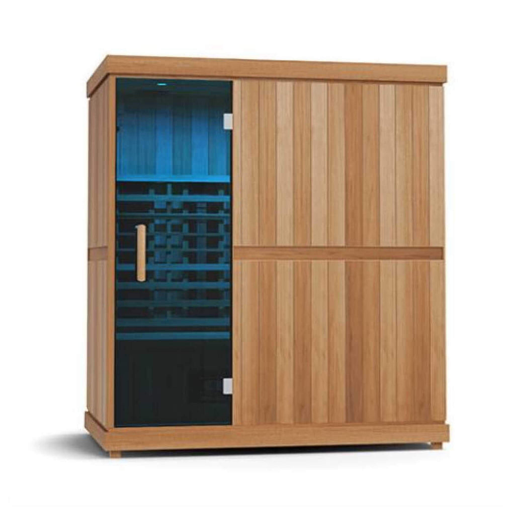 Finnmark FD-3 Full Spectrum 4-Person Capacity Home Infrared Sauna With Adjustable Sauna Feet [FD-KN003] (SAK52689) – SAKSBY W