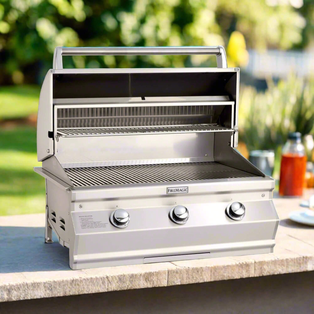 Fire Magic Choice Multi-User Built-In Grill With Analog Thermometer, 30" [CM540I-RT1N/P] (SAK91748) – SAKSBY WHOLESALE, view 