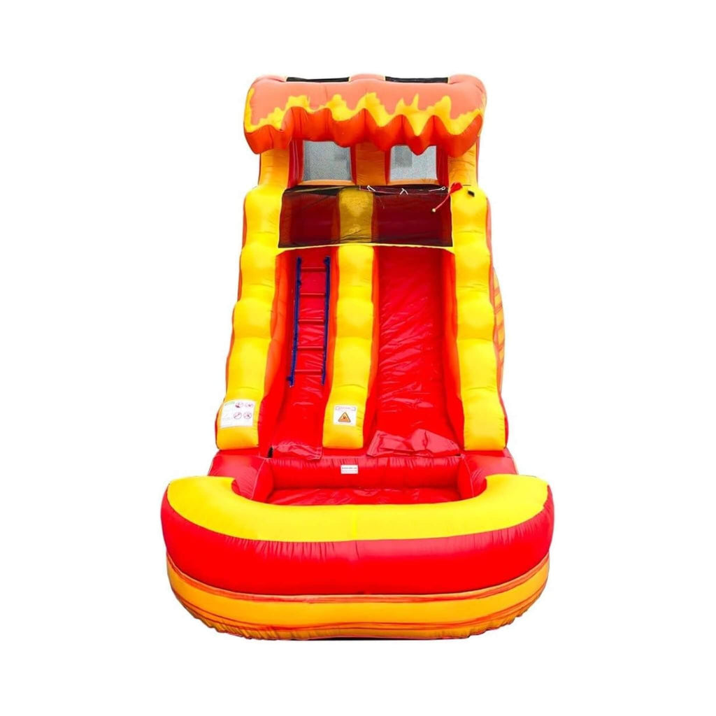 Large Fire Marble Inflatable Water Slide With Pool And Blower (SAK34567) – SAKSBY WHOLESALE, view 8