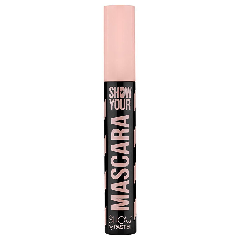 Show by Pastel Vegan Black Mascara - Volume Enhancing, Cruelty Free Cosmetics