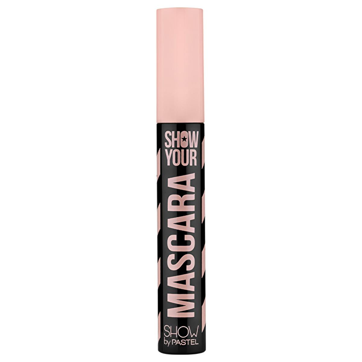 Show by Pastel Vegan Black Mascara - Volume Enhancing, Cruelty Free Cosmetics