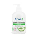 Ecos3 Organic Aloe Vera Liquid Soap - Gentle, Natural Hand Cleanser, 16.91 fl oz