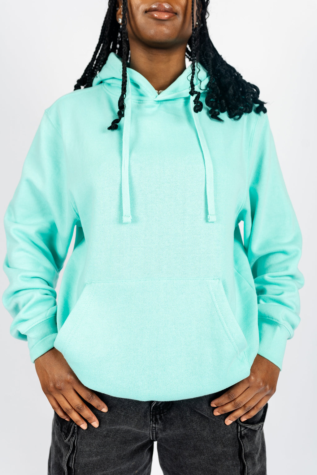 Superline Fleece Hoodie — fabric or material detail