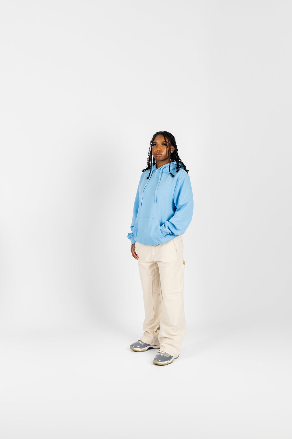 Superline Fleece Hoodie — side view