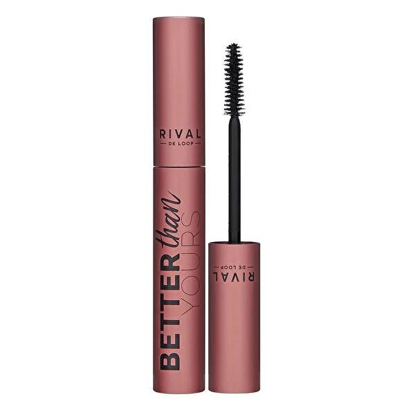 Rival de Loop Mascara Better Than Yours Black 8 ml - Luxurious Volumizing Black Mascara for Dramatic Eye Makeup