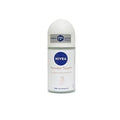 Nivea Powder Touch Roll-On Deodorant: Long-Lasting Odor & Sweat Protection with Soft Kaolin Powder Feel - 50ml