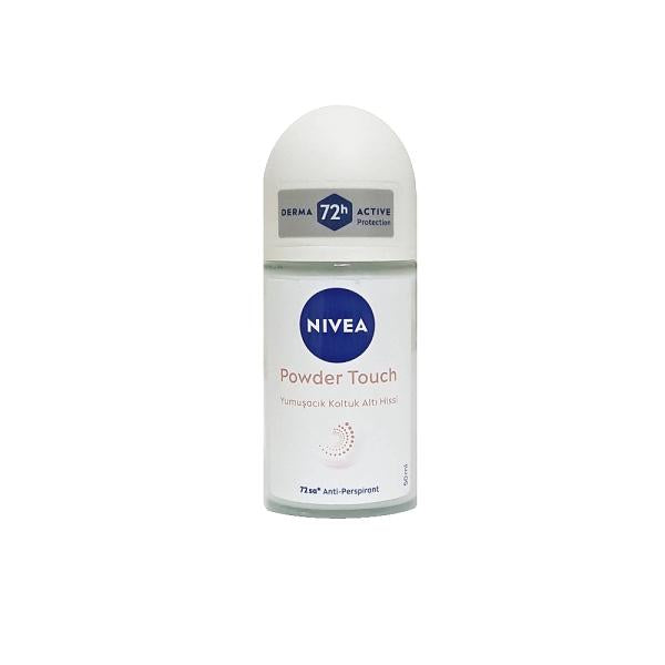 Nivea Powder Touch Women's Roll-On Deodorant 1.7oz - 48-Hour Protection | Nivea