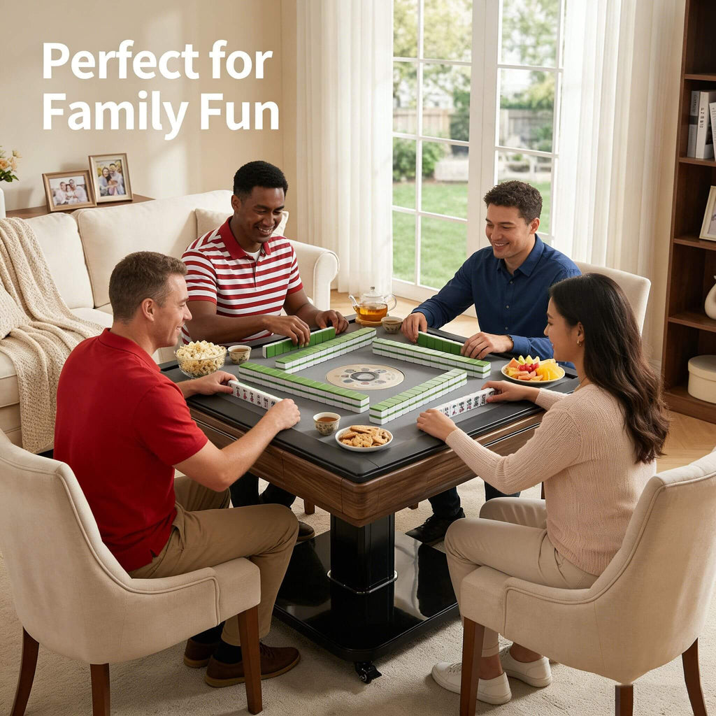 Foldable Automatic Mahjong Table With Wheels And Hard Cover (SAK63158) – SAKSBY WHOLESALE, view 8