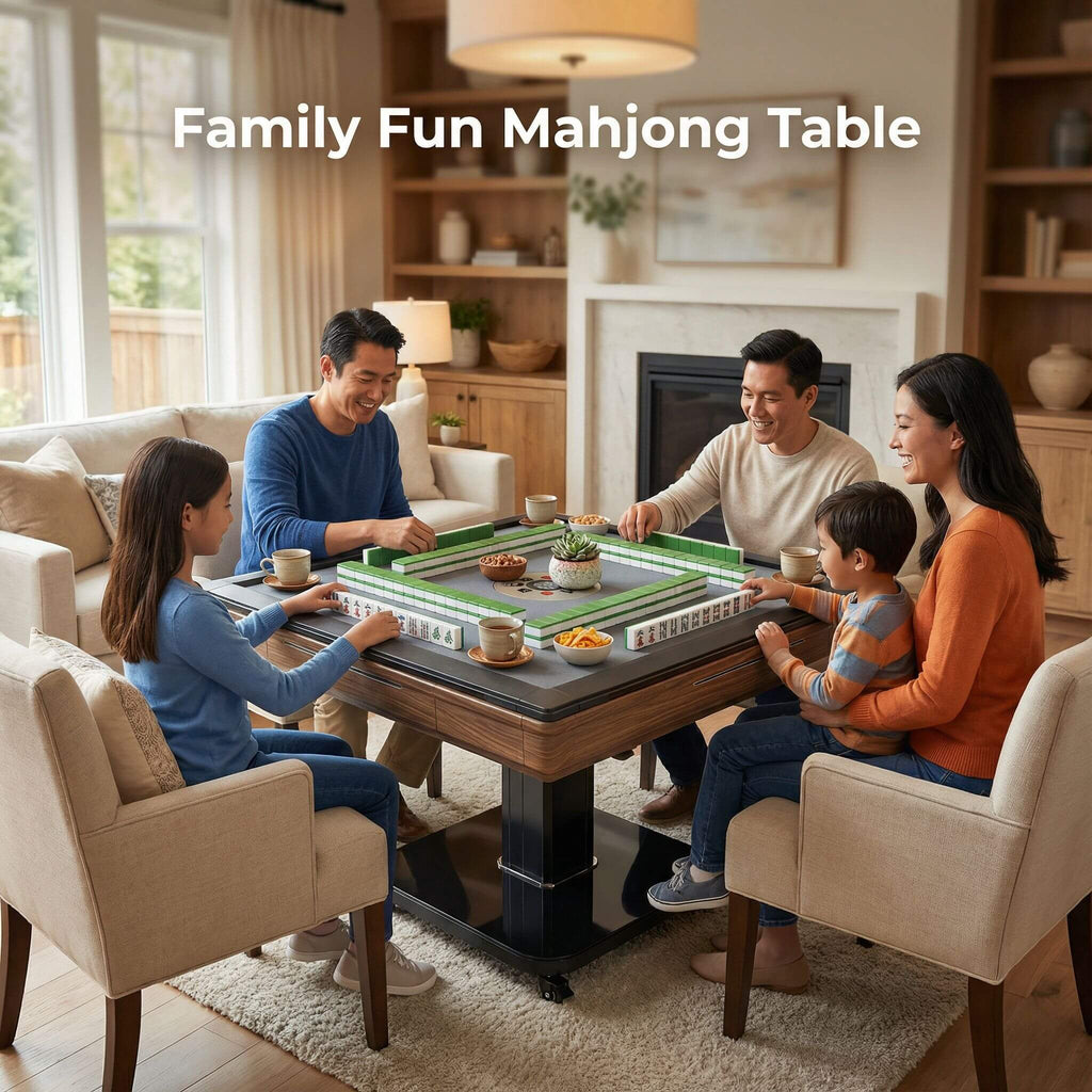 Foldable Automatic Mahjong Table With Wheels And Hard Cover (SAK63158) – SAKSBY WHOLESALE, view 10