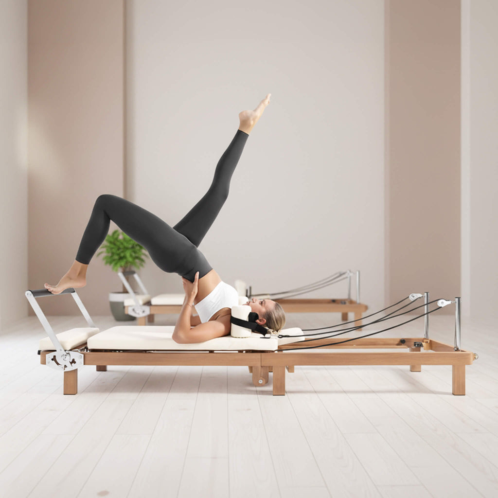 Core Pilates Apex Foldable Dual Resistance Pilates Reformer With Jumpboard (SAK83914) – SAKSBY WHOLESALE