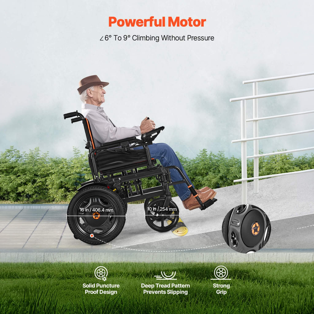 Motivo Foldable Lightweight Electric Wheelchair With One-Button Folding And One-Hand Operation (SAK48215) – SAKSBY WHOLESALE,