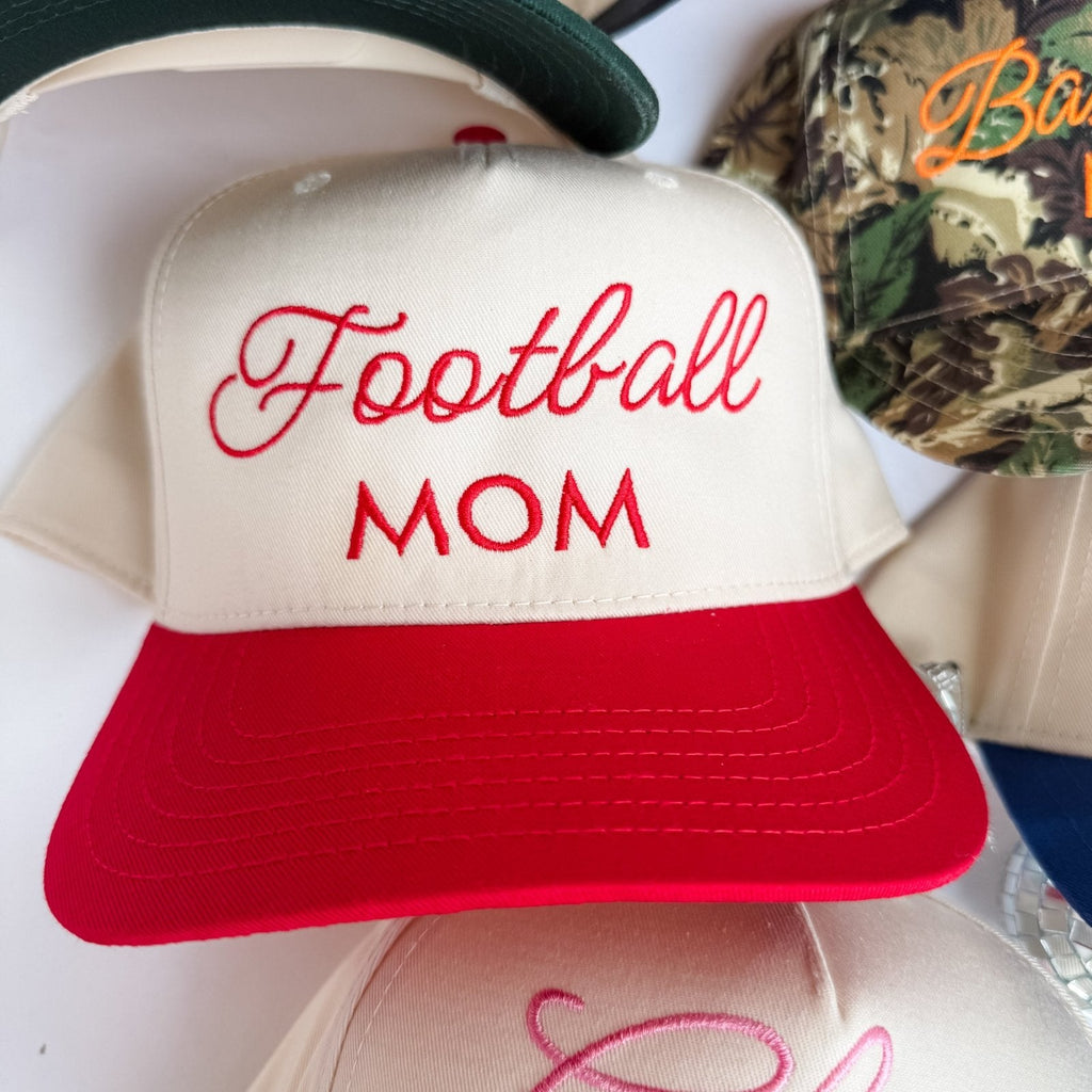 Coco & Rho Football Mom - Trucker Hat — main product shot