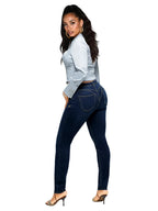 Apple Bottom Jeans Forbidden Ankle Biter Skinny Jean — detail view