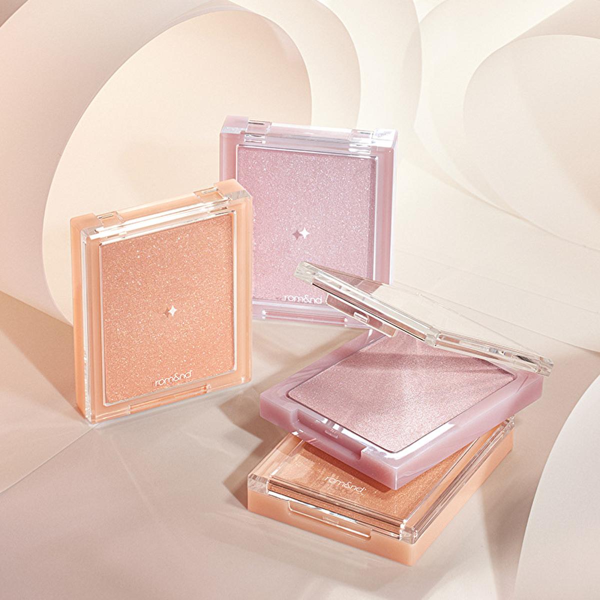 rom&nd See-Through Veillighter Highlighter for Natural Glow - Buildable, Lightweight Makeup