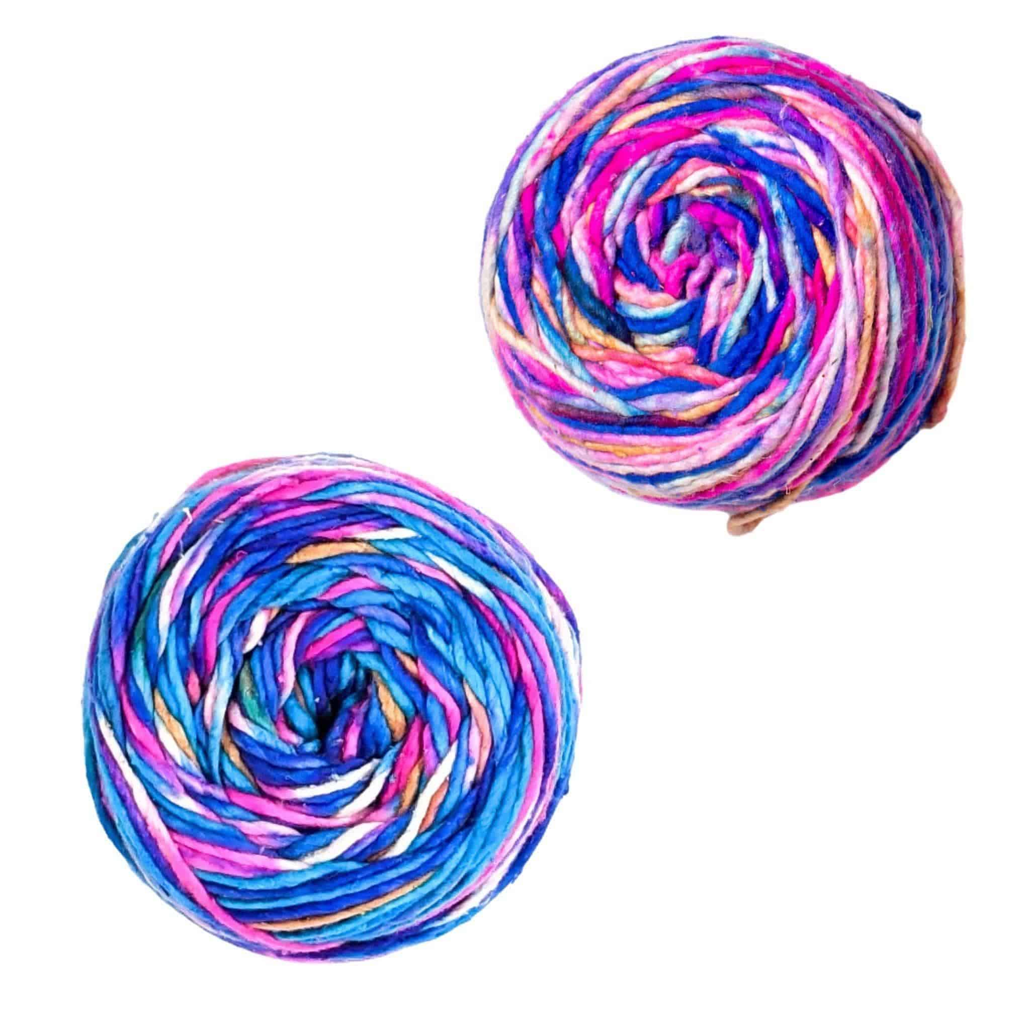Darn Good Yarn Darn Good Yarn Freeform Gauntlet Crochet Kit — Darn Good Yarn branding close-up