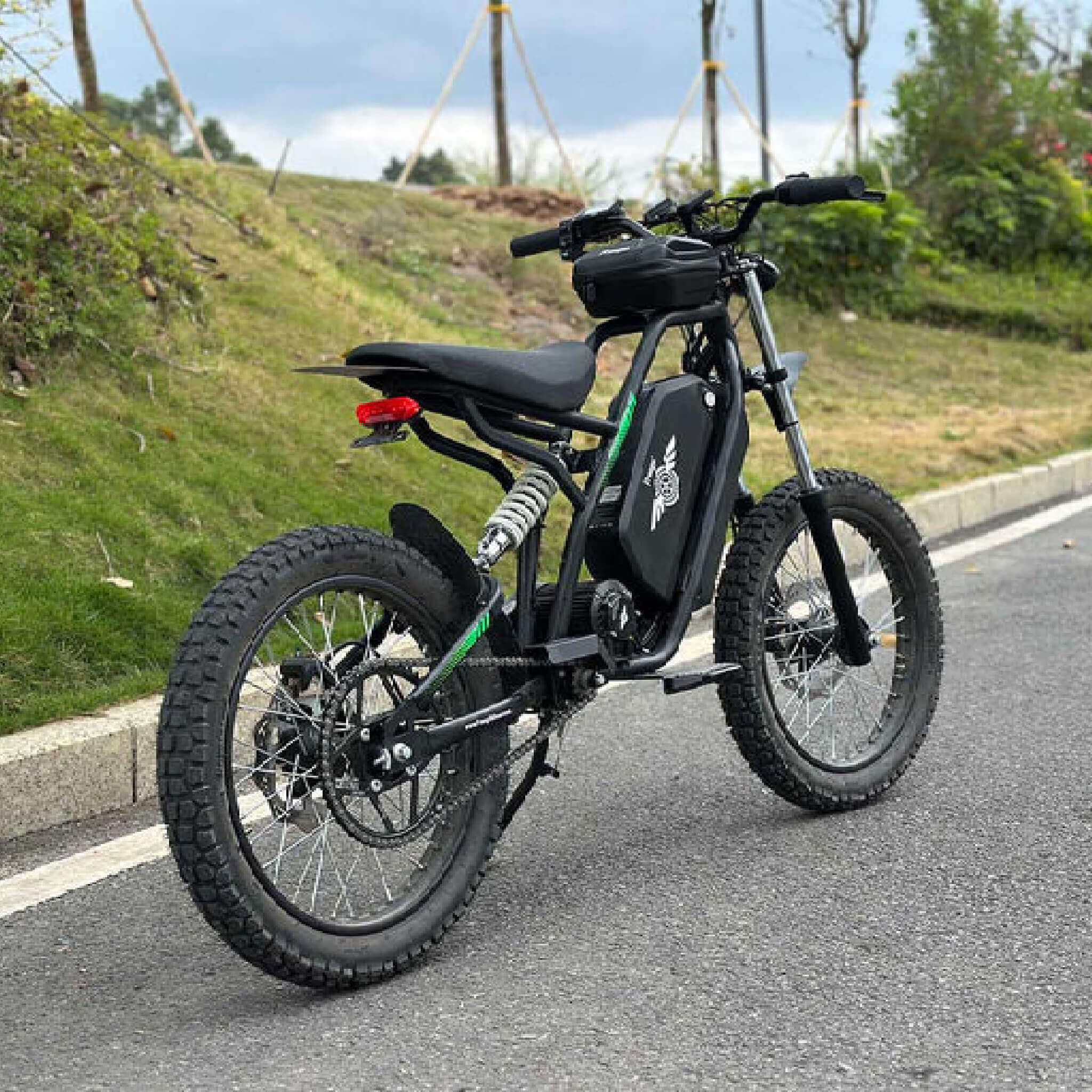 Freego Nova 3 Mid-Drive All-Terrain Electric Motorcycle, 3000W (SAK19582) – SAKSBY WHOLESALE, view 10