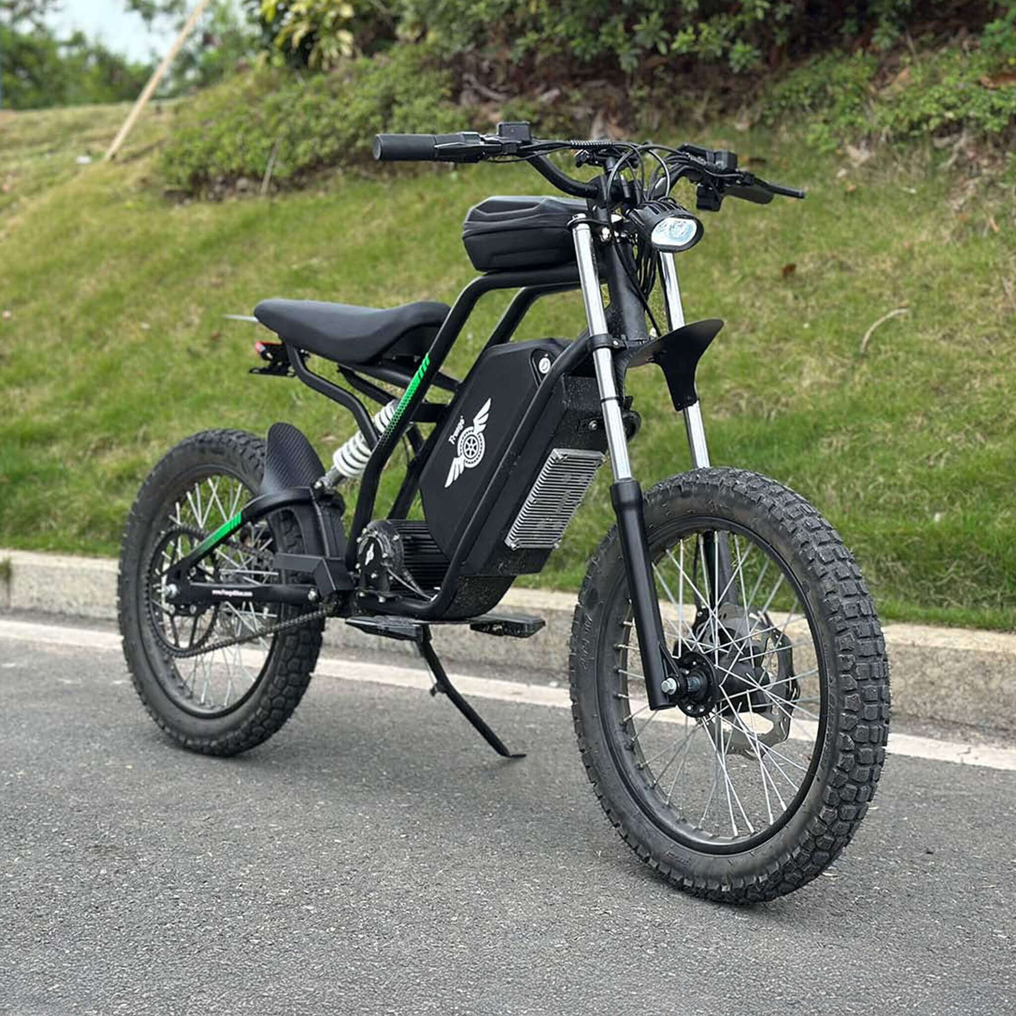 Freego Nova 3 Mid-Drive All-Terrain Electric Motorcycle, 3000W (SAK19582) – SAKSBY WHOLESALE, view 3
