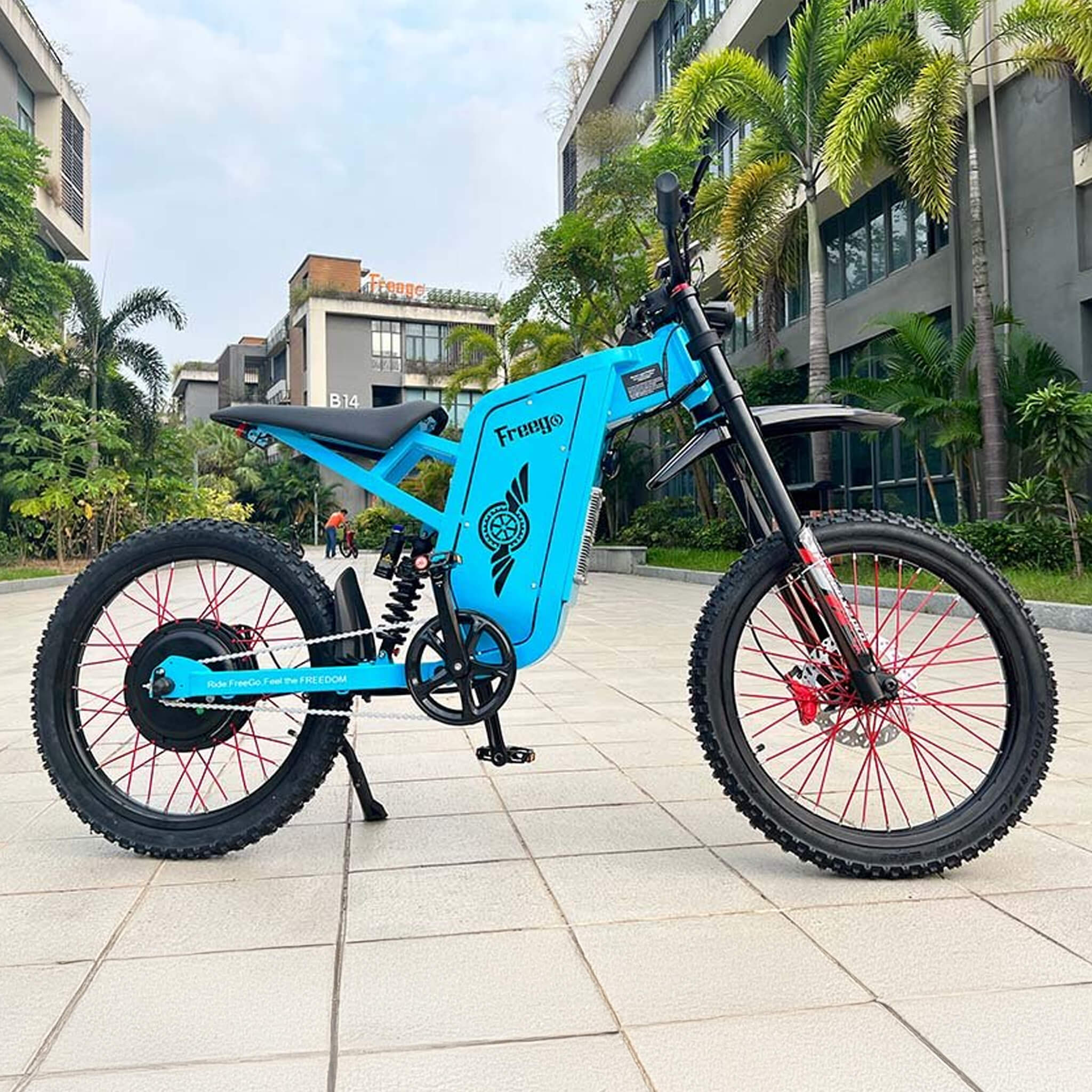 Freego X2 (X2 Pro) All-Terrain Mountain Off-Road Motorcycle, 3000W (SAK91725) – SAKSBY WHOLESALE, view 9