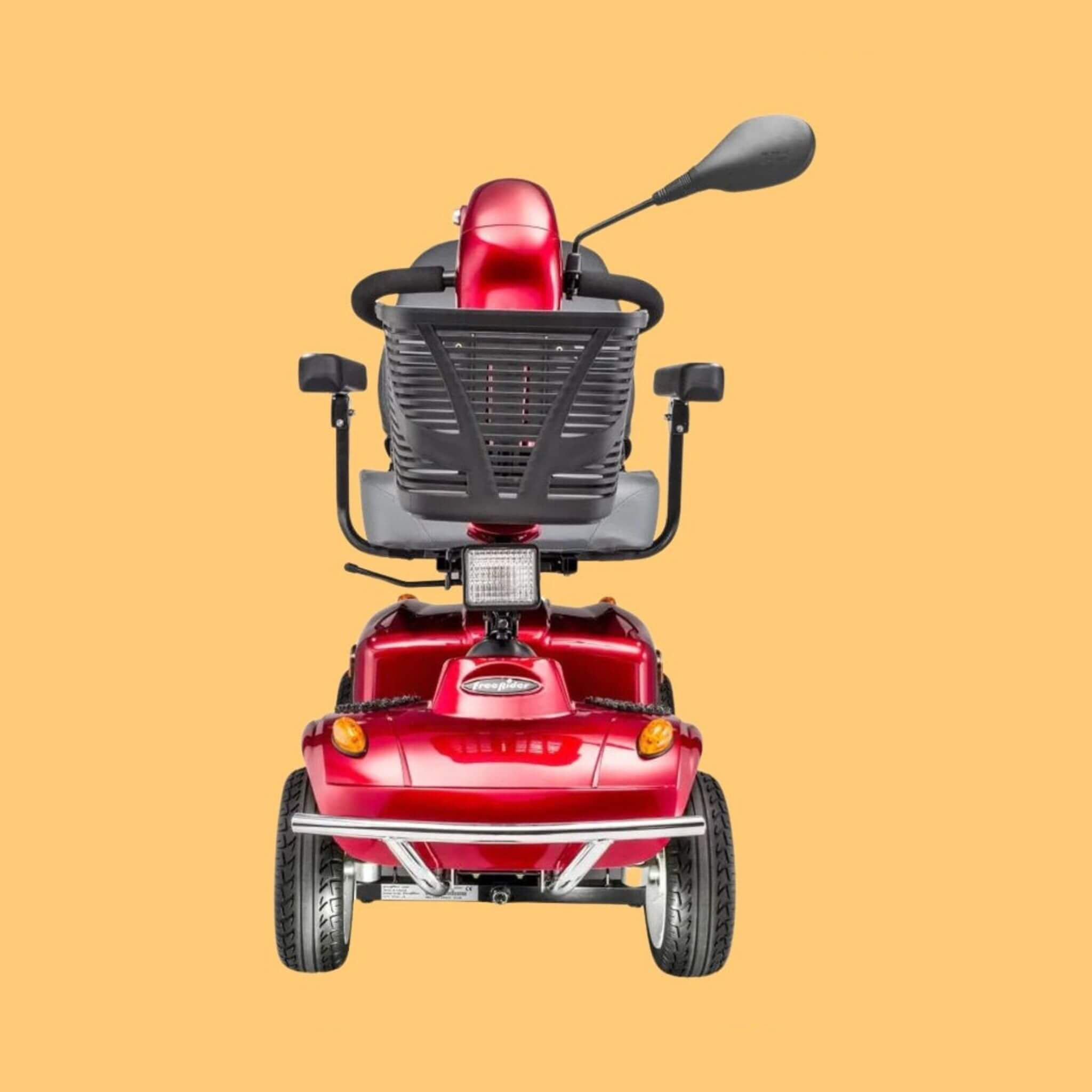 Freerider USA 168-4S II 36/50AH Heavy Duty 4-Wheel All Terrain Electric Powered Mobility Scooter, 460LBS (SAK94175) – SAKSBY 