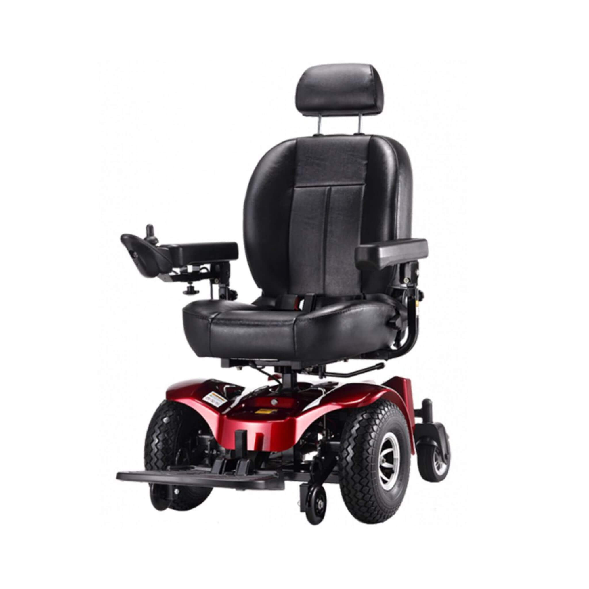 Freerider USA Apollo II 33/50AH Heavy Duty 2WD All Terrain Electric Powered Wheelchair, 470LBS (SAK95861) – SAKSBY WHOLESALE