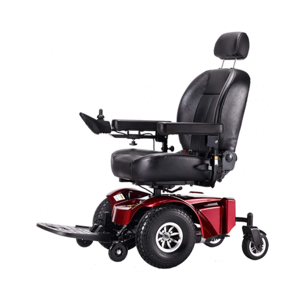 Freerider USA Apollo II 33/50AH Heavy Duty 2WD All Terrain Electric Powered Wheelchair, 470LBS (SAK95861) – SAKSBY WHOLESALE,