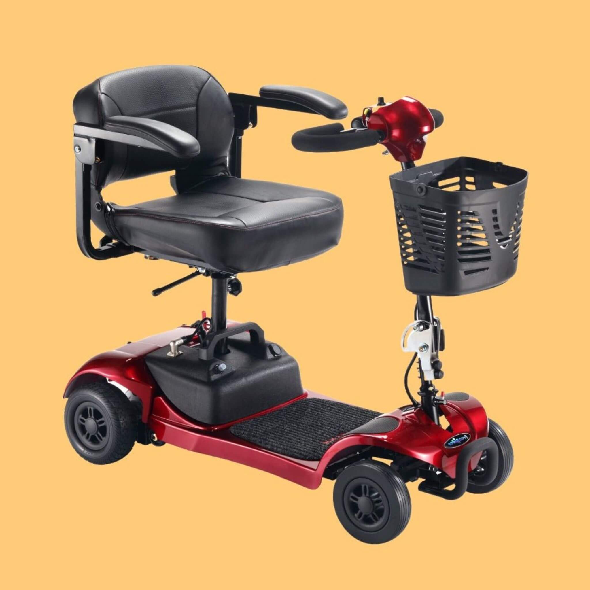 Freerider USA Ascot 4 Advanced Electric Lightweight 4-Wheel Mobility Scooter, 325LBS (SAK96832) – SAKSBY WHOLESALE, view 7