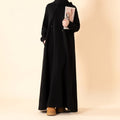 Mariam's Collection French Terry Hoodie Abaya With Pockets  (MA340) — product category context