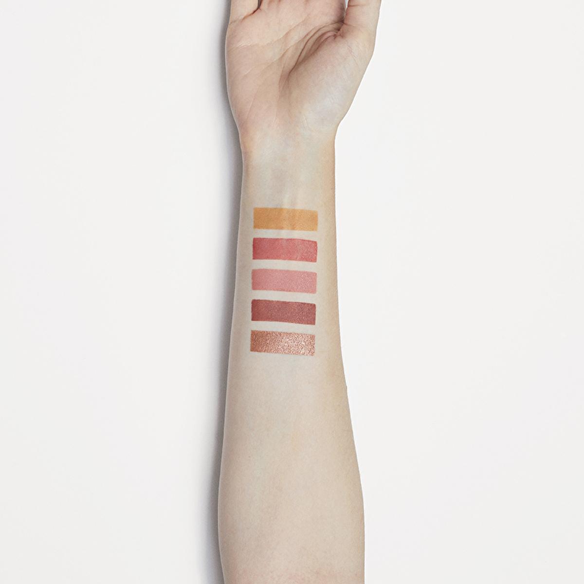 Beaulis Mini Eyeshadow Palette - 5 Shade Versatile Makeup for Beauty Enthusiasts