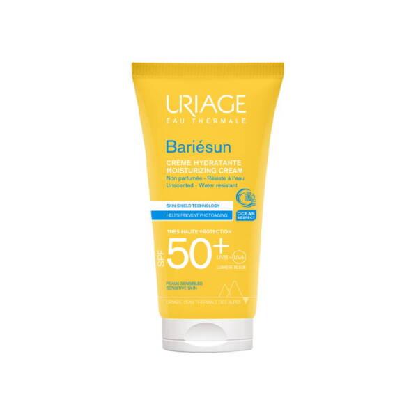 Uriage Bariesun Fragrance-Free Sunscreen Cream SPF 50+ - Moisturizing, Non-Comedogenic Sun Protection