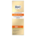 Roc Facial Sunscreen SPF 50: Anti-Wrinkle, Soothing & Hypoallergenic Sun Protection for Sensitive, Aging Skin - Fragrance-Free, Chrysanthemum Enriched