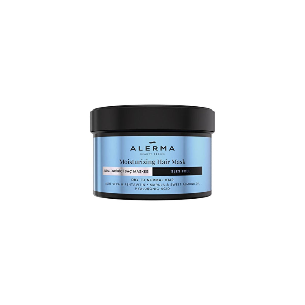 Alerma Moisturizing Sulfate-Free Hair Mask - Hydrating, Vegan, Cruelty-Free for Dry and Damaged Hair