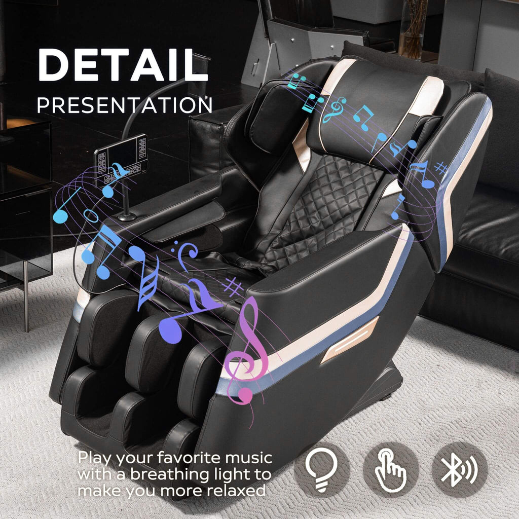 Airvana Full-Body Zero-Gravity Massage Chair Recliner With Six Massage Rollers (SAK91825) – SAKSBY WHOLESALE, view 5