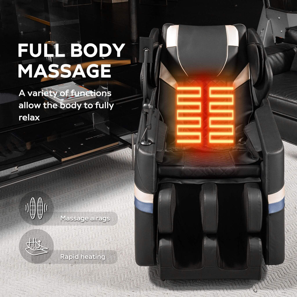 Airvana Full-Body Zero-Gravity Massage Chair Recliner With Six Massage Rollers (SAK91825) – SAKSBY WHOLESALE, view 6