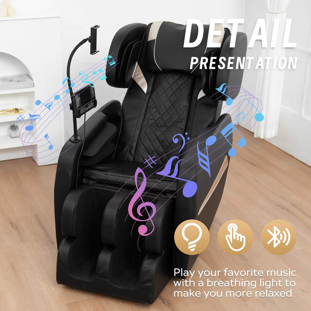 Airvana Nocturne Full-Body Zero-Gravity Massage Chair With Retractable Footrest (SAK40593) – SAKSBY WHOLESALE, view 7