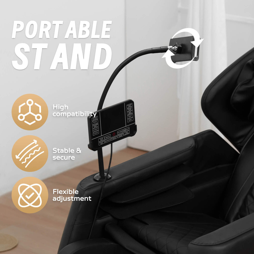 Airvana Nocturne Full-Body Zero-Gravity Massage Chair With Retractable Footrest (SAK40593) – SAKSBY WHOLESALE, view 5