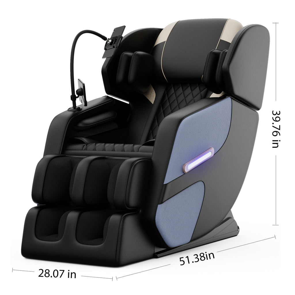 Airvana Imperium Full-Body Zero-Gravity Massage Recliner Chair With Ambient Lighting (SAK34591) – SAKSBY WHOLESALE, view 10