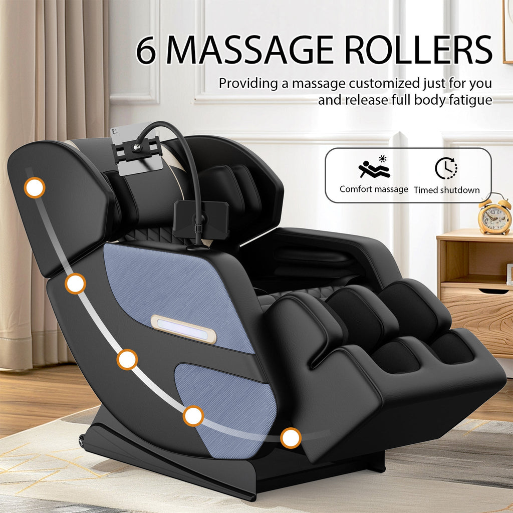 Airvana Imperium Full-Body Zero-Gravity Massage Recliner Chair With Ambient Lighting (SAK34591) – SAKSBY WHOLESALE, view 7